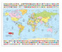 Capsulated World Map Placemat