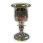 Silver Plated Havdallah candle Holder Grape Design