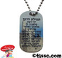 Dog Tag Necklace with Tefilat HaDerech