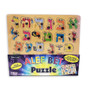 Hebrew Alef-Bet Wood Peg Puzzle