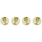 Gold Tiny Kiddush Cups Stickers