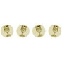 Gold Tiny Kiddush Cups Stickers