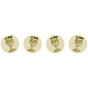 Gold Tiny Kiddush Cups Stickers