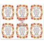 Clear Bircat HaBayit Blessing,  Water Resistance  Stickers