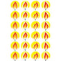 Chanukah Flames Stickers