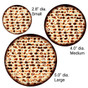 Small Round Matzah Cutouts