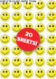 Yellow Smiley Encouragement Stickers