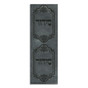 "Siddur Cover" Silver Shaped Stickers in Hebrew (סידור)