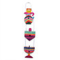 Chanukah Wooden Menorah, Dreidel, Kad Wall Hanging for Decoration