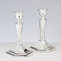 Set of 2 Silver Plated Candlesticks