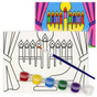 Chanukah Menorah Canvas Art Kit