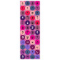 Aleph Bet Incento Round Stickers - Color Sequence 2