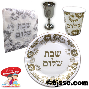 Shabbat Large Rubber Stamp Set