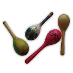 Purim Wood Maracas for Decoration