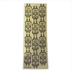 Gold Dressed Torah Die Cut Sticker  - Jewish Stickers