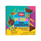 Purim Symbols Mini Chocolates - Cholov Yisroel - NUT-FREE Kosher Belgium Milk Chocolate