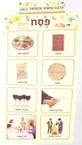 Passover Symbols Poster PVC