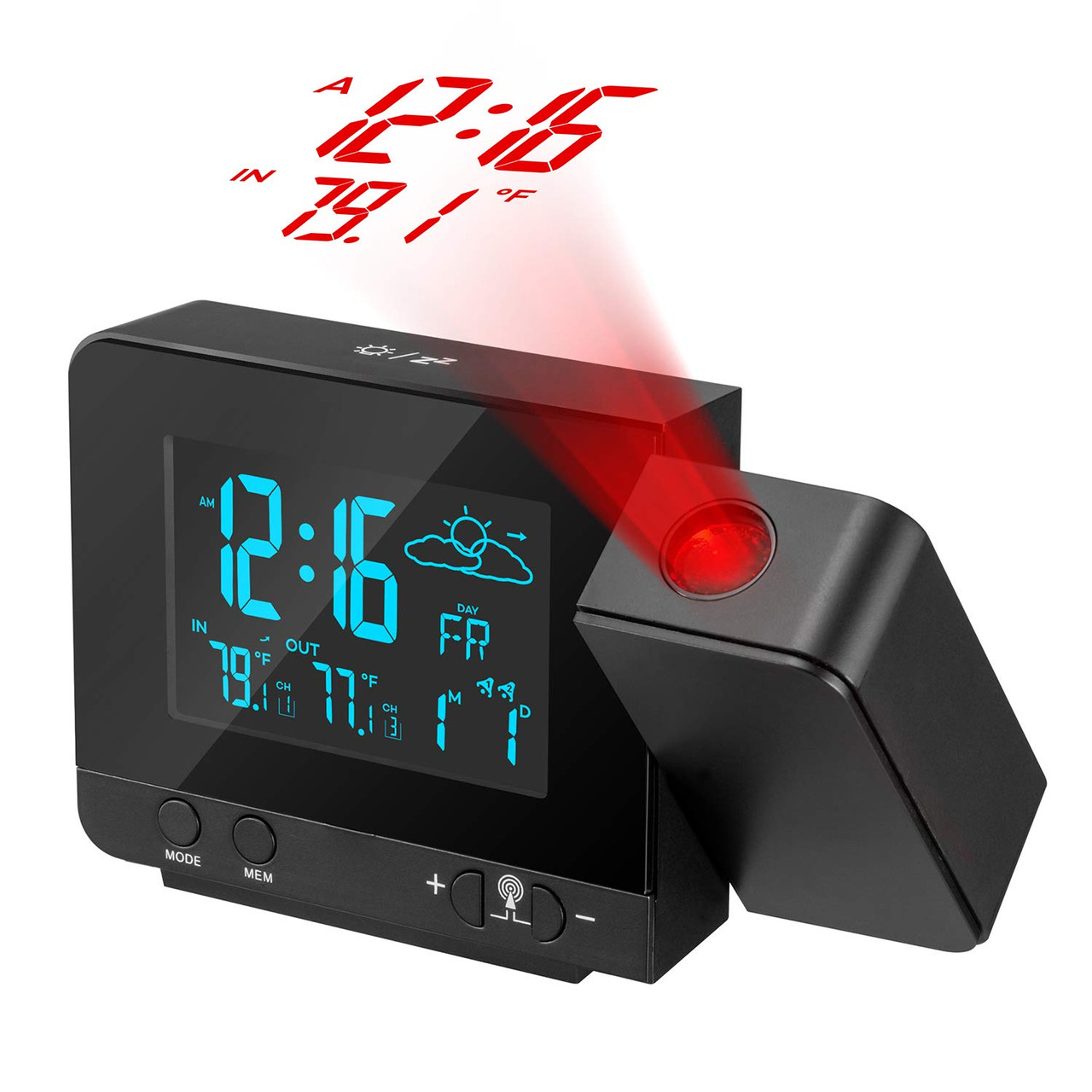 Projection Alarm Clock Dr Prepare