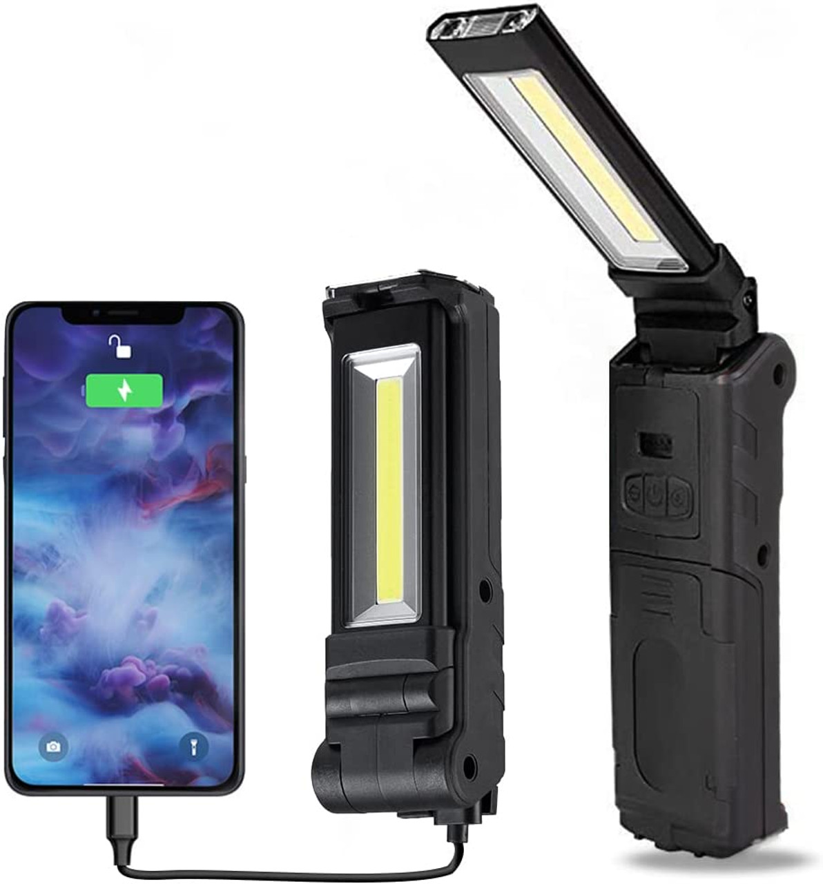 Armstrong plyndringer skyde 400-Lumen Rechargeable COB LED Work Light | Dr. Prepar