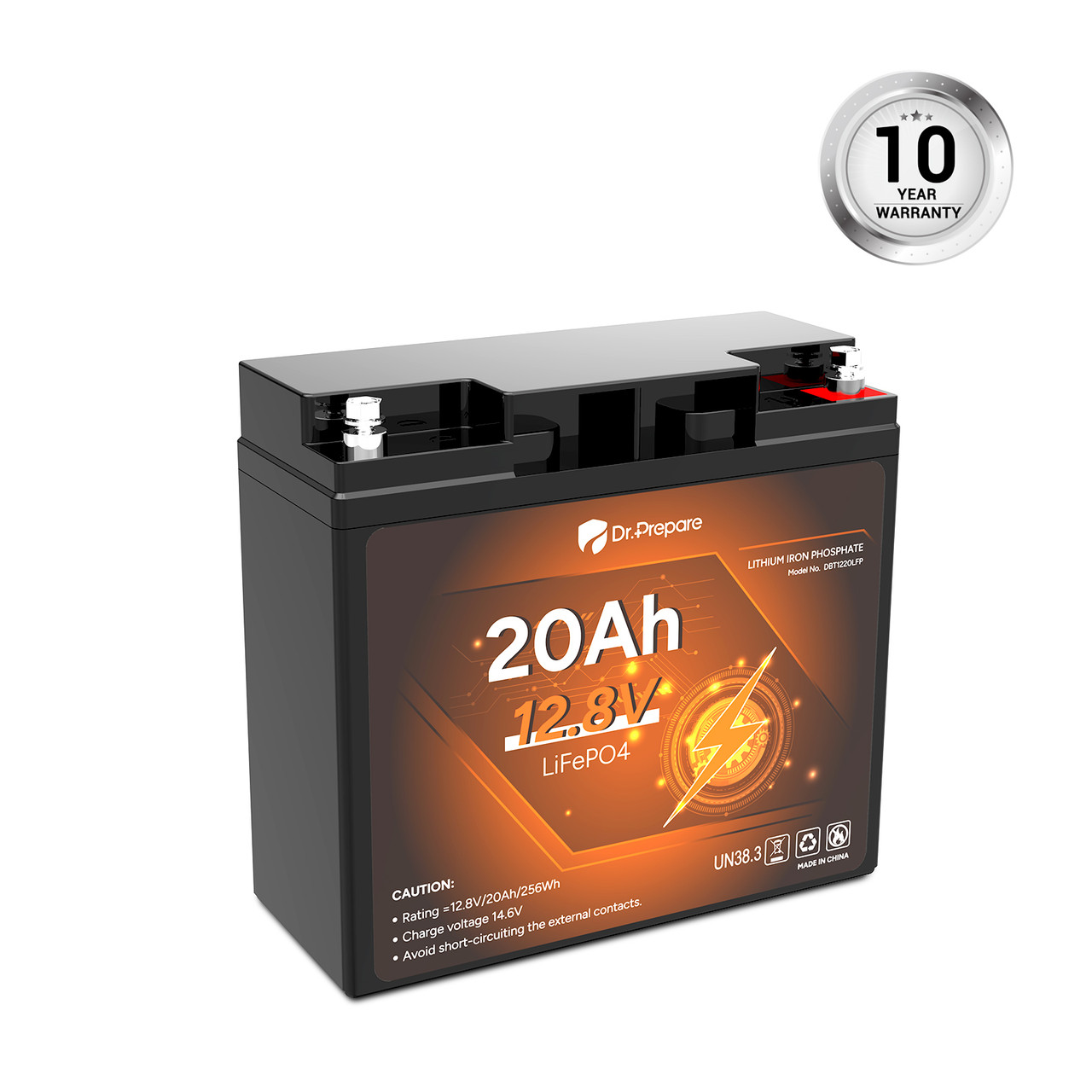 AGM battery 12V 20Ah, max. 300A