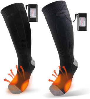 Heated Socks for Men/Women - Upgraded Construction