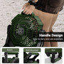 X35 Portable Camping Fan with LED Light