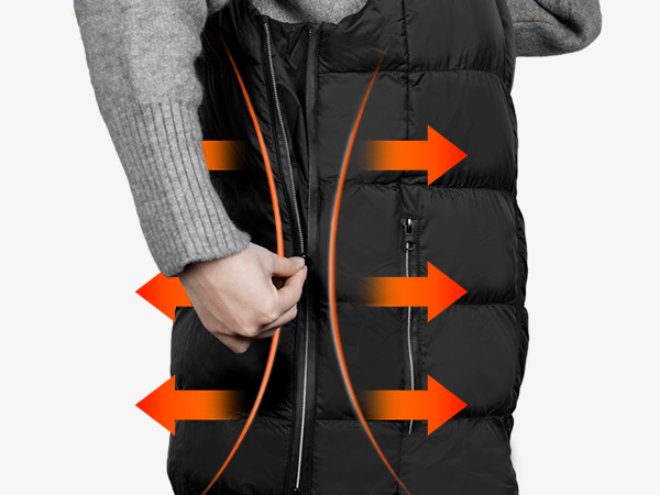 Dr. Prepare USB Electric Heated Vest Unisex Heated Clothing