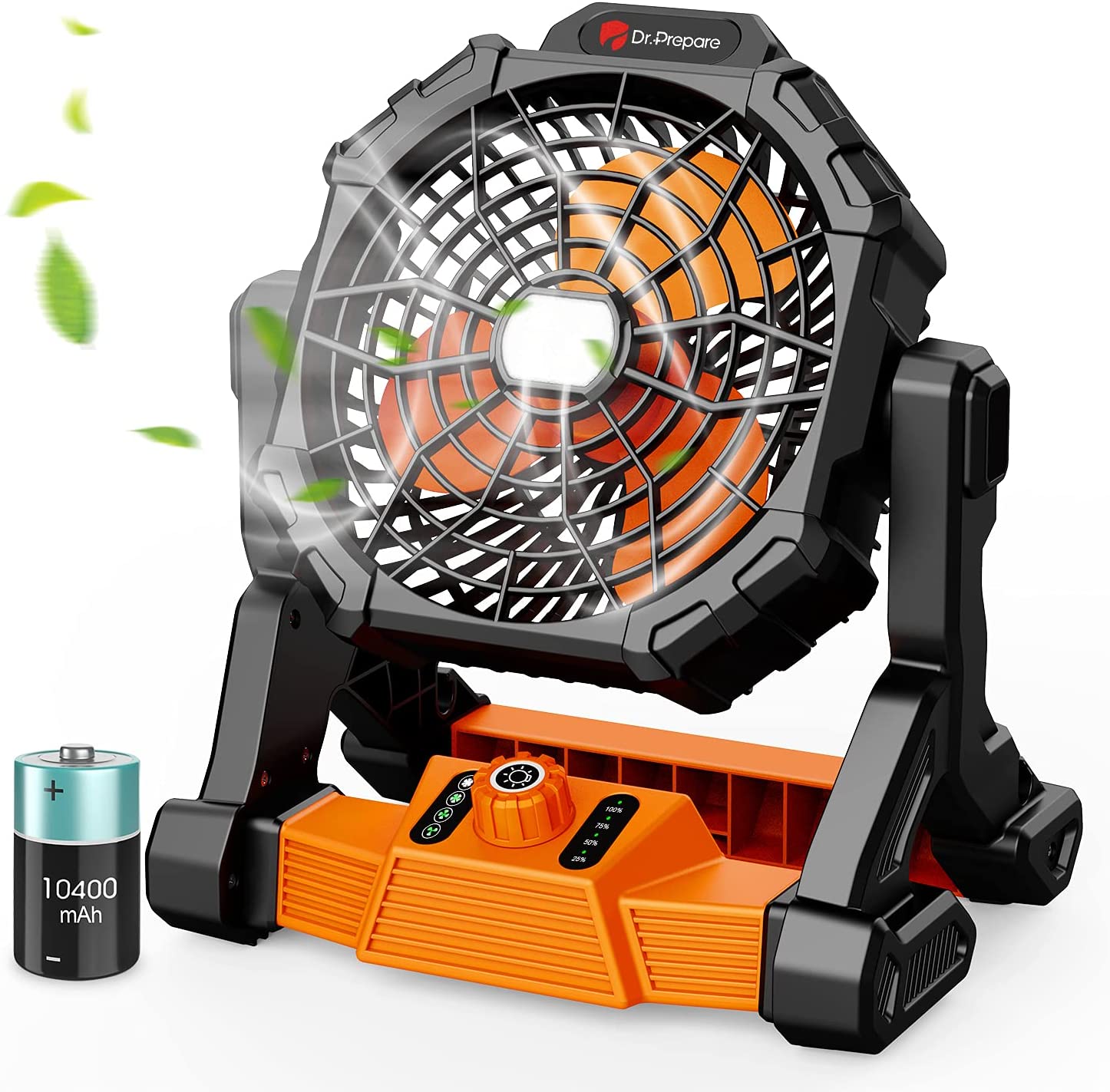 Jobsite Fan for BLACK+DECKER 20V Battery Handheld Camping Portable Fan