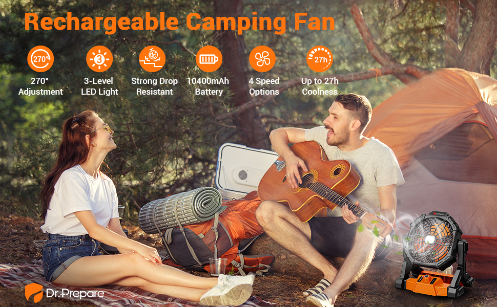 Portable Outdoor Camping Fans