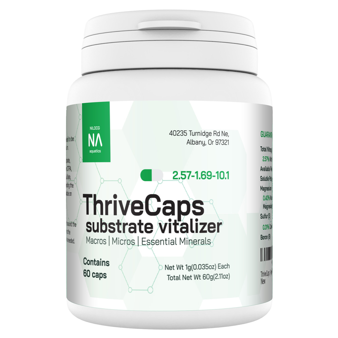 サプリメント TEAM8 Thrive Root Zone Caps (60 Tabs)