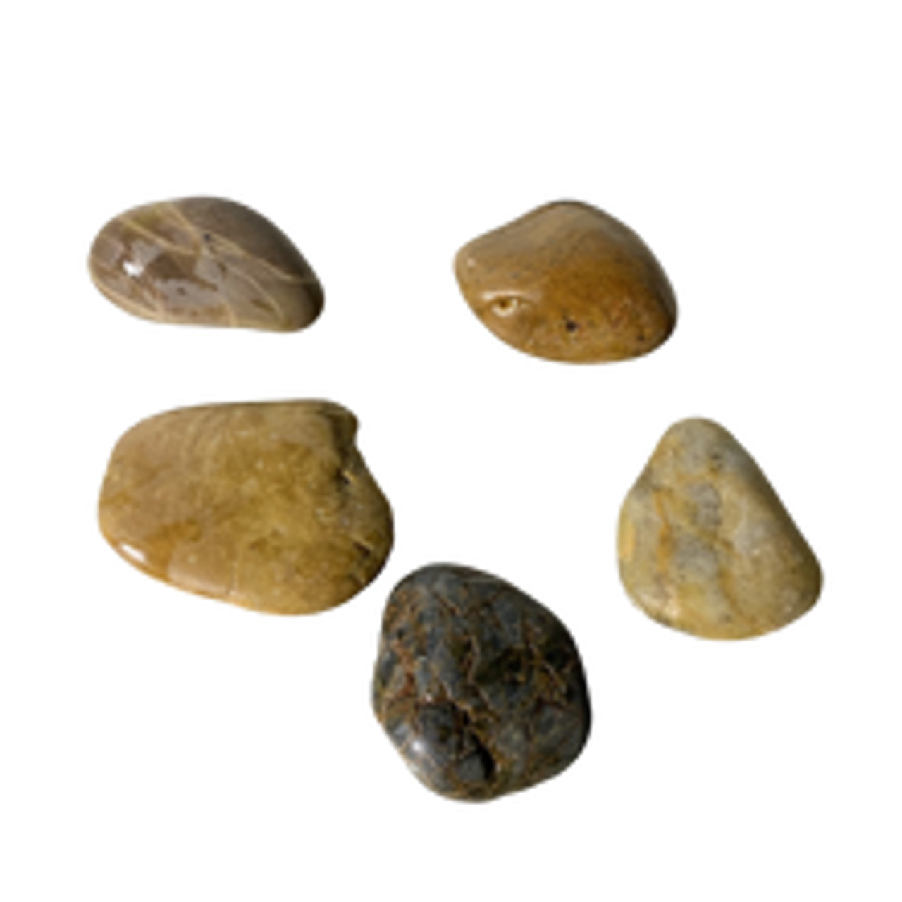 Polished River Stones (Set of 5)