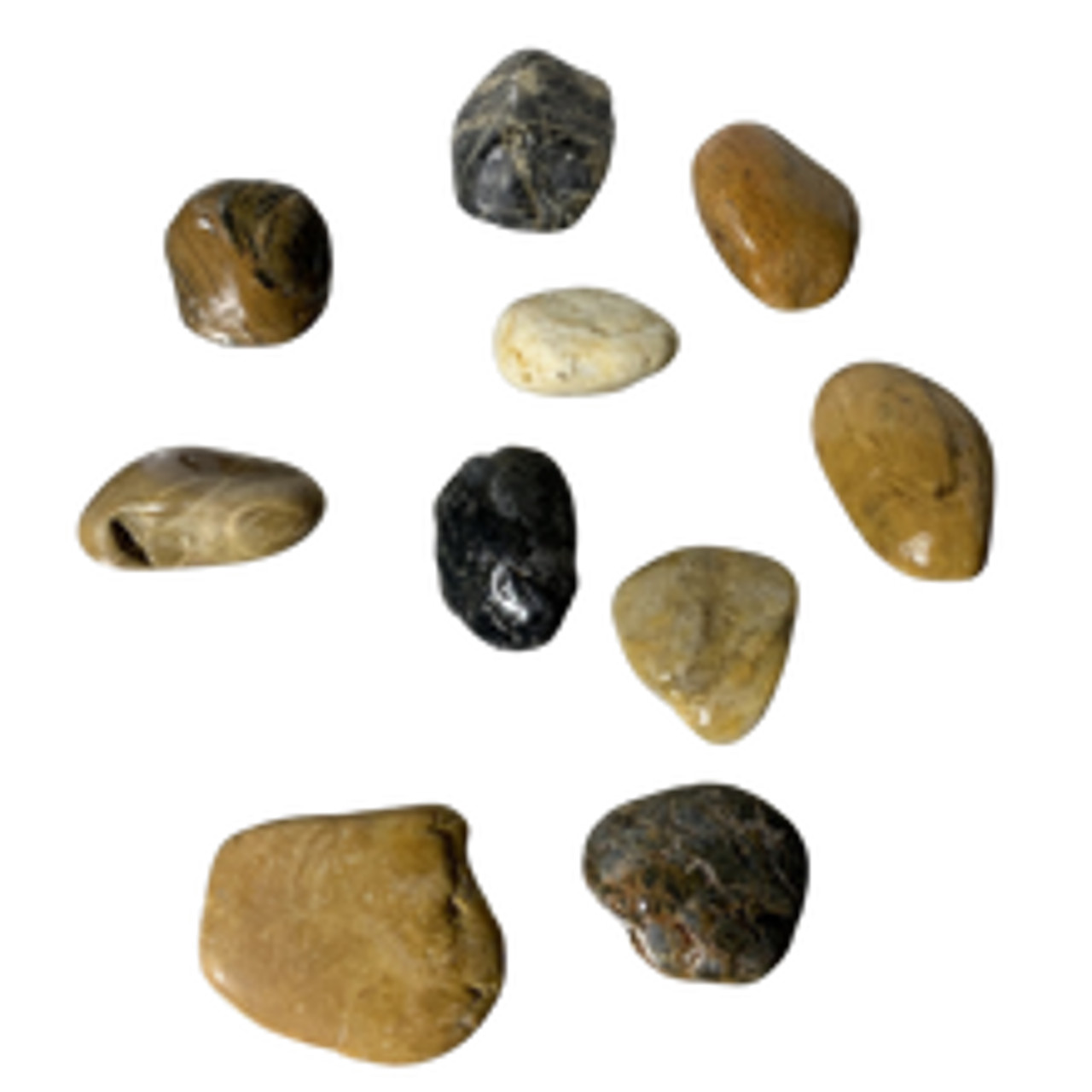 Polished River Stones (Set of 10)