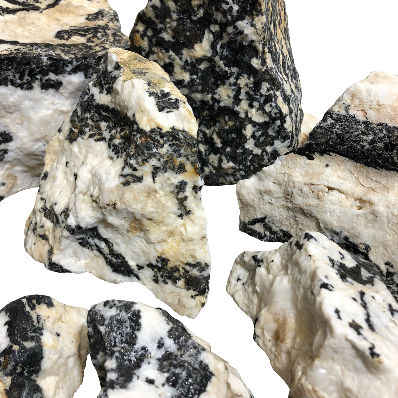 Assorted Zebra Rock by Pound