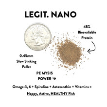 LEGIT Nano Fish Food (0.45 mm)