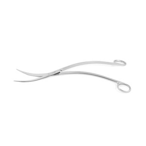 UNS Stainless Steel Spring Curved Scissors — Buce Plant