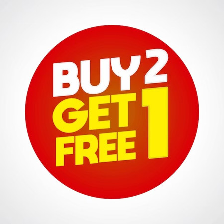 Modern Aquarium’s “Buy 2 Plants, Get 1 For Free!” Promotion.