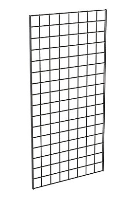 2' x 4' Black Grid DE