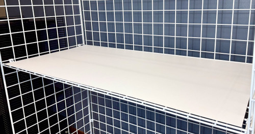 23" x 47" White Styrene Sheet