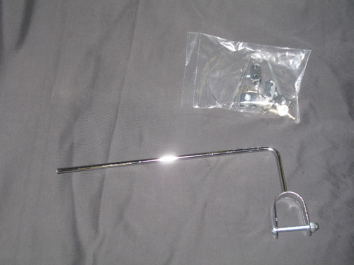 "L" Arm Clamp & Thumb Screw Hardware for 60" Shoe Basket for H-Rack