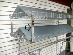 #SHWRATC DBL STACK TOPPER BRKT