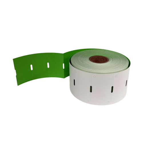 Green Laminated Hardtag Roll