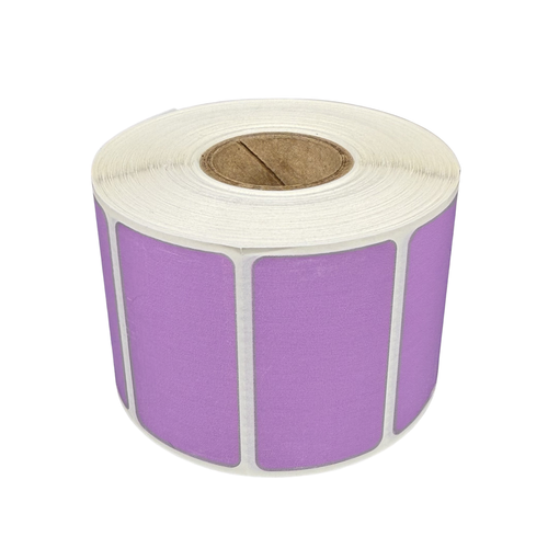 Purple Adhesive Label Roll