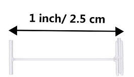 PB 1" CLEAR STD FASTENERS