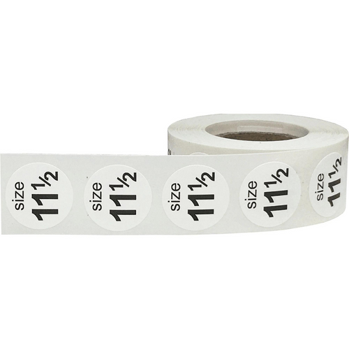 WHT SHOE SIZE LABEL SIZE11-1/2