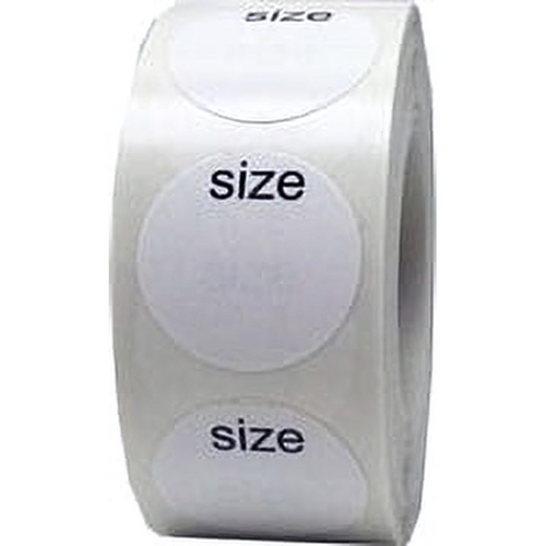 WHT SHOE SIZE LABEL BLANK