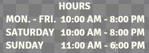 ONCE UPON A CHILD STORE HOURS