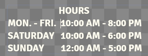 PLAY IT AGAIN SPORTS STORE HOURS