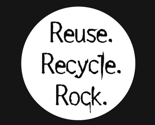 MGR "Reuse. Recycle. Rock." Magnet