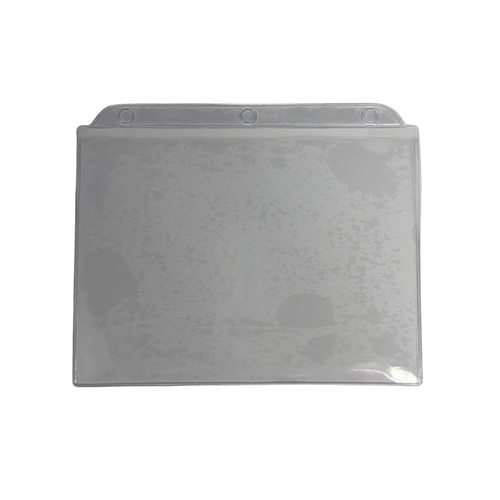 7.5"W x 6.25"H Clear Plastic Pouch