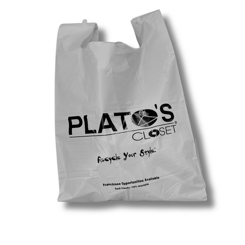 14x8x24 PLATO'S PLAST MRCH BAG